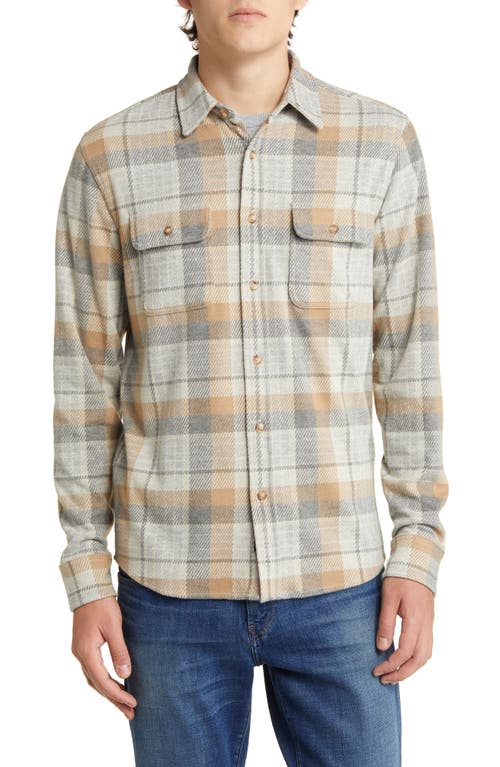 Faherty Legend Buffalo Check Flannel Button-Up Shirt in Western Outpost Plaid at Nordstrom, Size Small