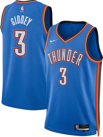 The Official Team Shop of The Oklahoma City Thunder Keyontae Johnson Nike Icon Oklahoma City Thunder Swingman Jersey - 2019-20 Large