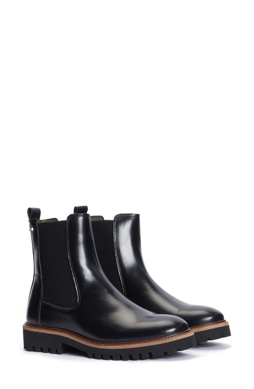 Shop Barbour Harmby Chelsea Boot In Polished Black