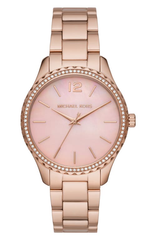 Michael Kors Layton Bracelet Watch, 38mm In Pink