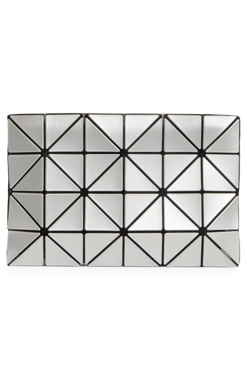 Bao Bao Issey Miyake Lucent Zip Pouch In Silver