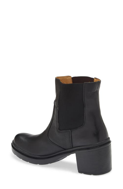 Shop Sandro Moscoloni Plain Toe Chelsea Boot In Black