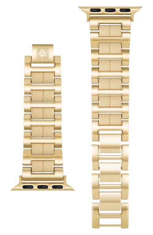 Anne Klein Apple Watch® Bracelet Watchband In Gold