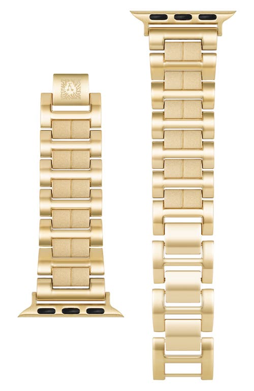 Shop Anne Klein Apple Watch® Bracelet Watchband In Gold