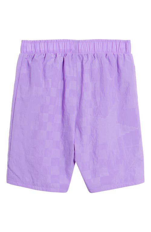 Nike Kids' Sportswear Print Shorts In Action Grape/white