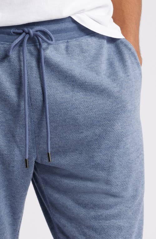 Shop Daniel Buchler Brushed Twill Pajama Joggers In Blue