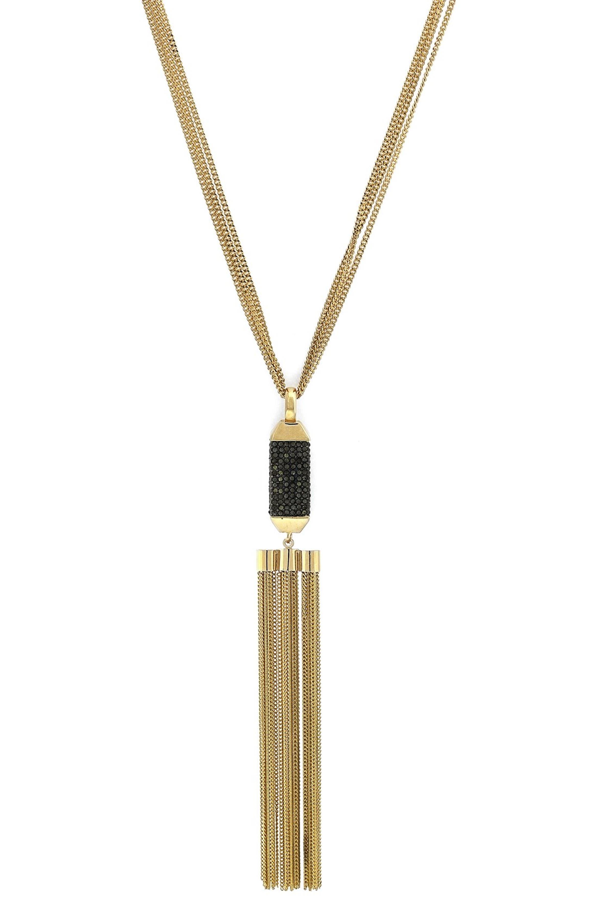 Vince Camuto Chain Tassel Pendant Necklace | Nordstrom