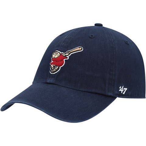 MLB Cleveland Indians Alt The League 9FORTY Adjustable Cap, One Size, Red