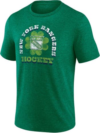 Men's Fanatics Branded Green New York Giants St. Patrick's Day White Logo T- Shirt