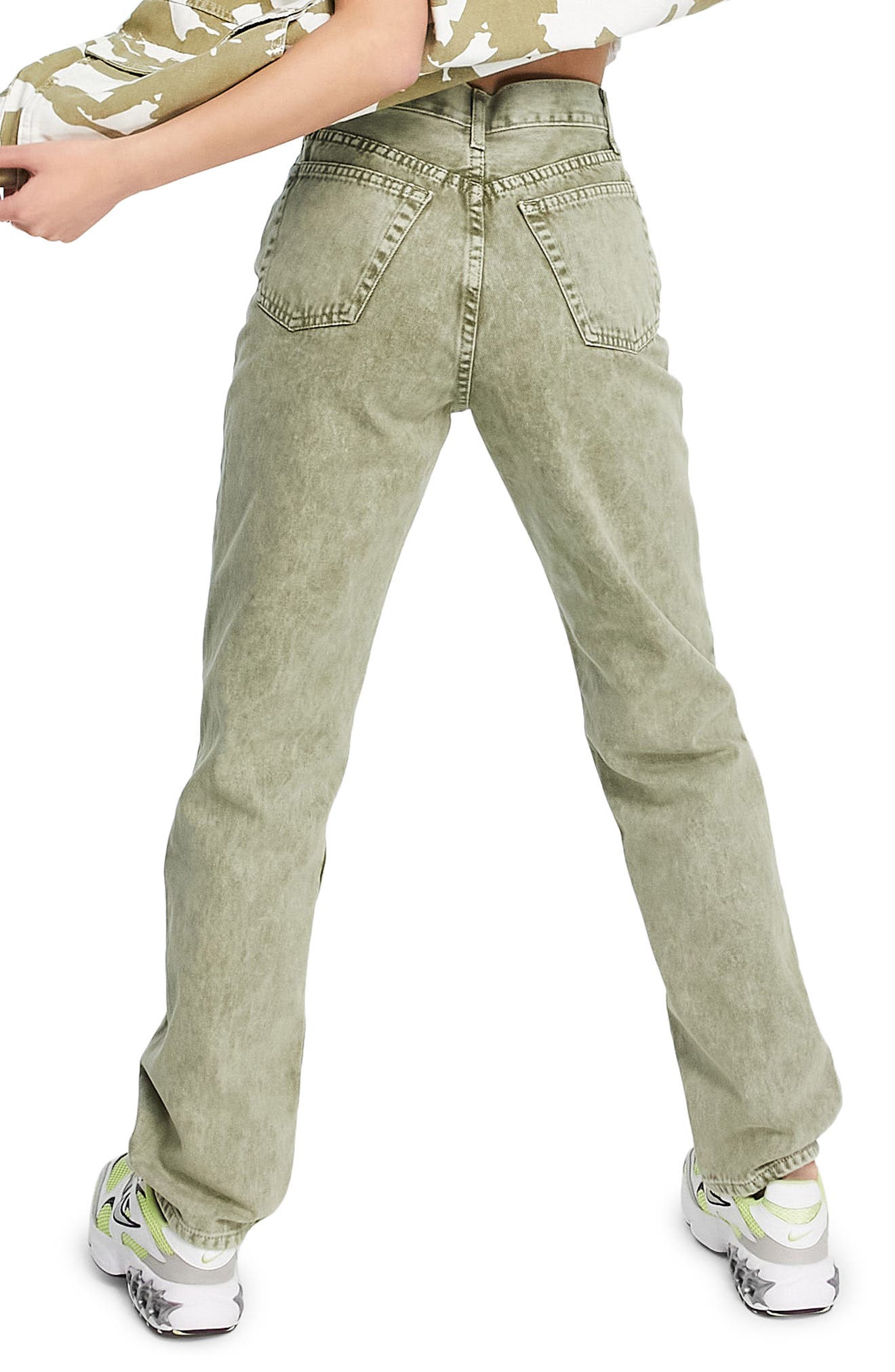 Topshop Straight Leg Dad Jeans | Nordstrom
