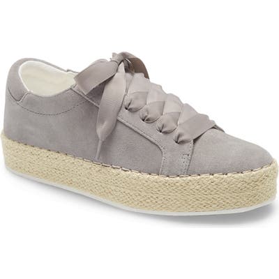 Kenneth Cole Kamspadrille Platform Sneaker, Grey