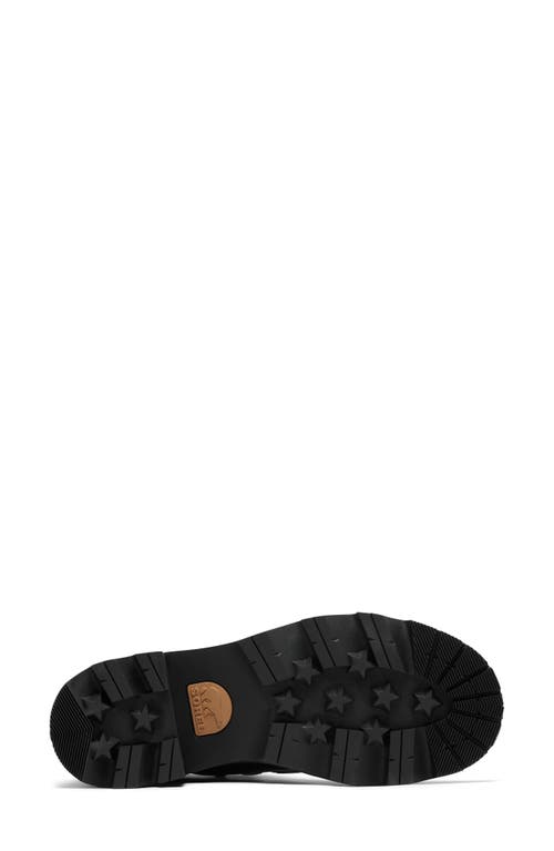 Sorel Joan Now Lace-up Boot In Black/black