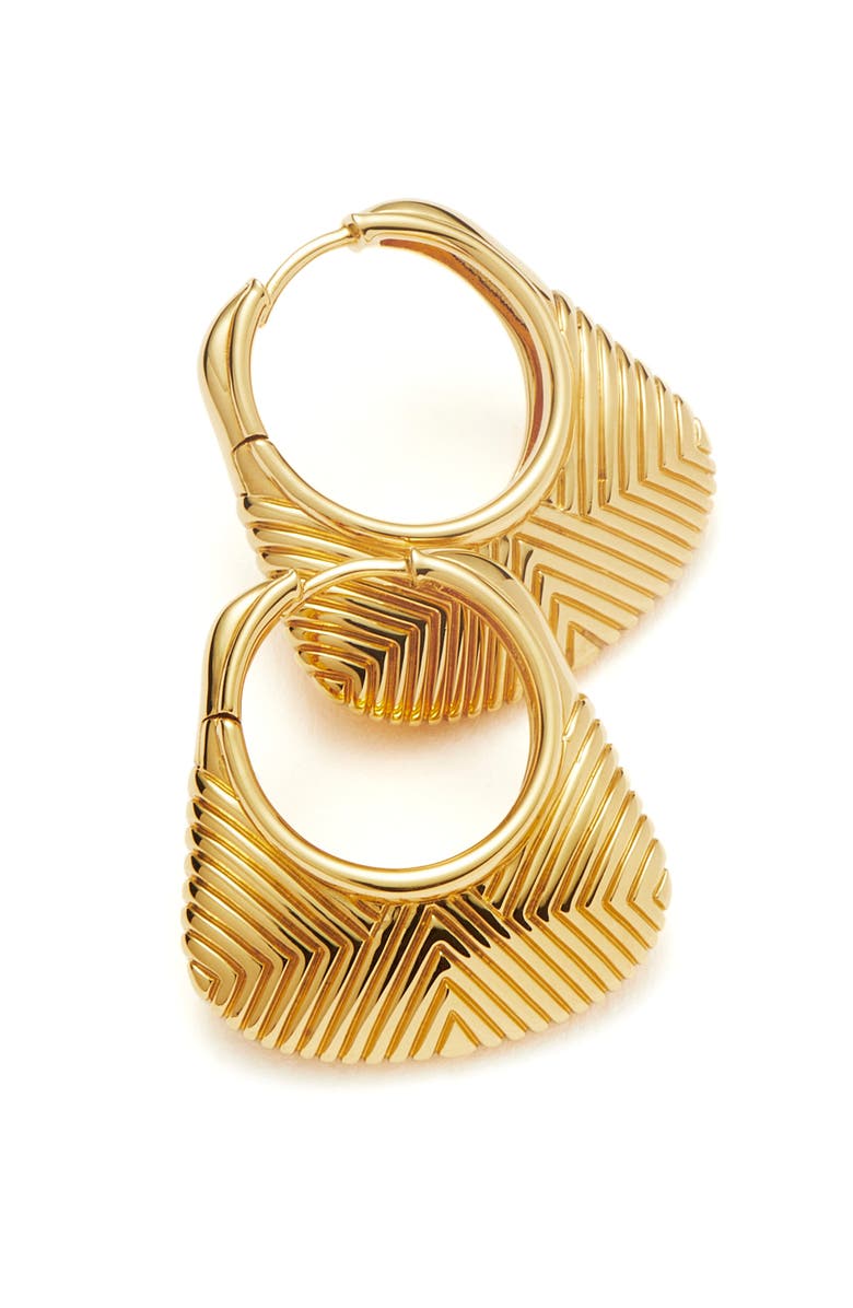 Missoma Hera Ridge Hoop Earrings | Nordstrom