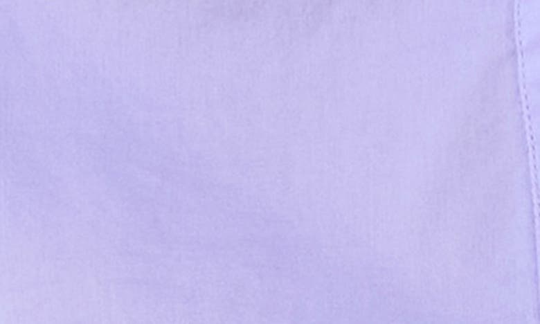 Shop Nic + Zoe Girlfriend Cotton Button-up Shirt In Lavender