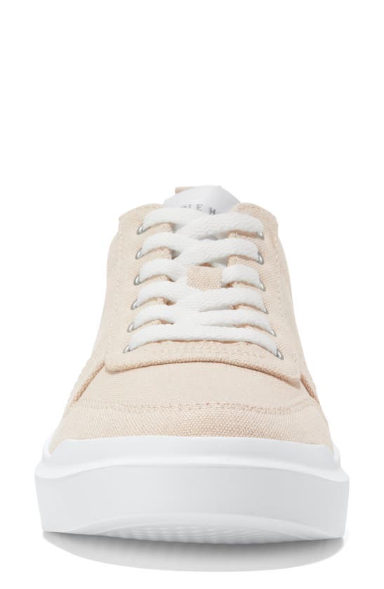 Cole Haan Grandpro Rally Canvas Court Sneaker In Natural Co