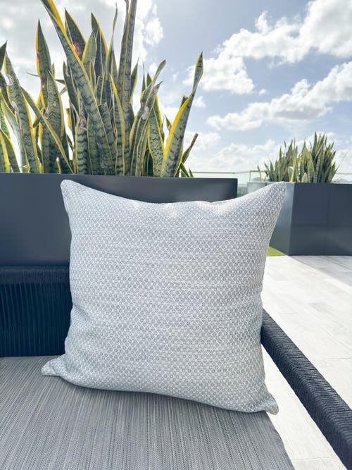 Anaya Pure Air Outdoor Pillow In Grey