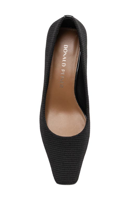 Shop Donald Pliner Cristin Kitten Heel Pump In Black