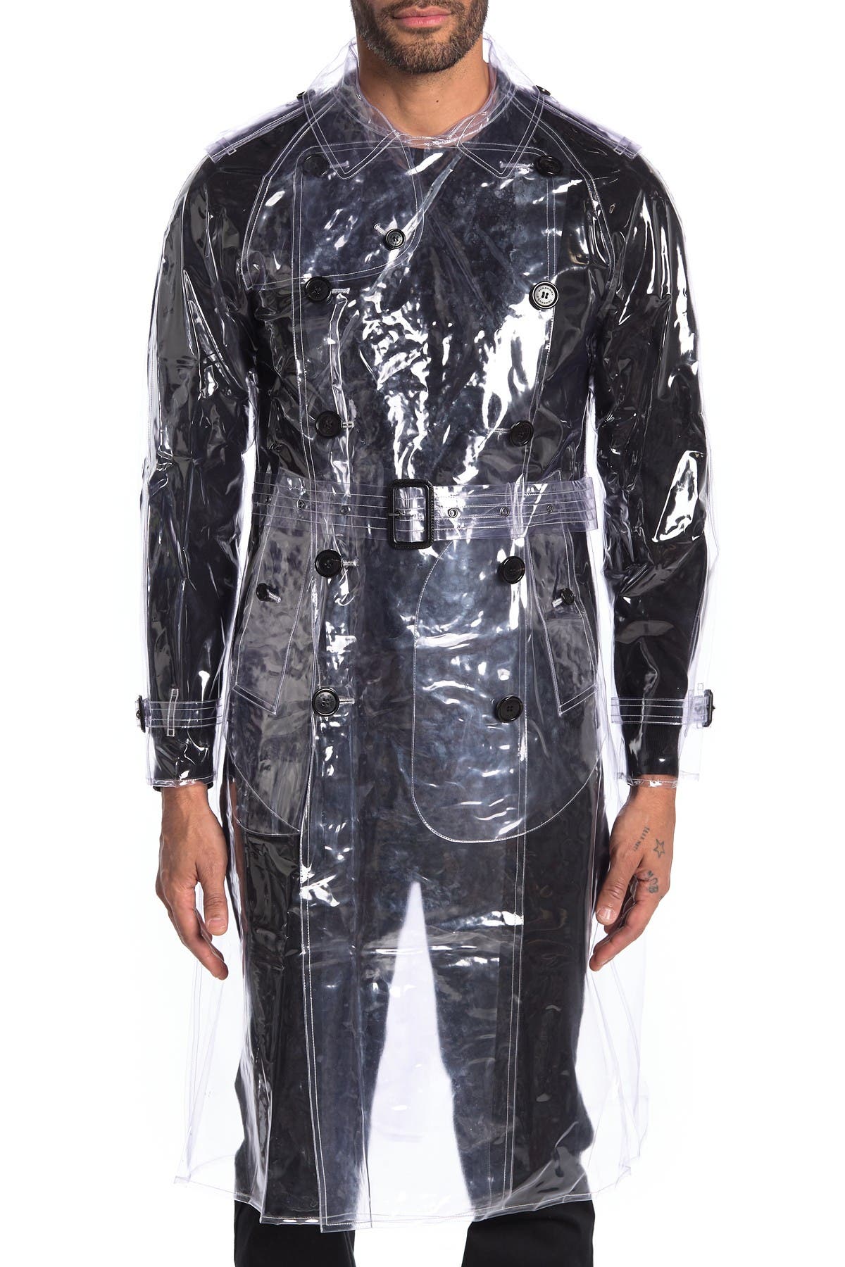 burberry pvc trench coat