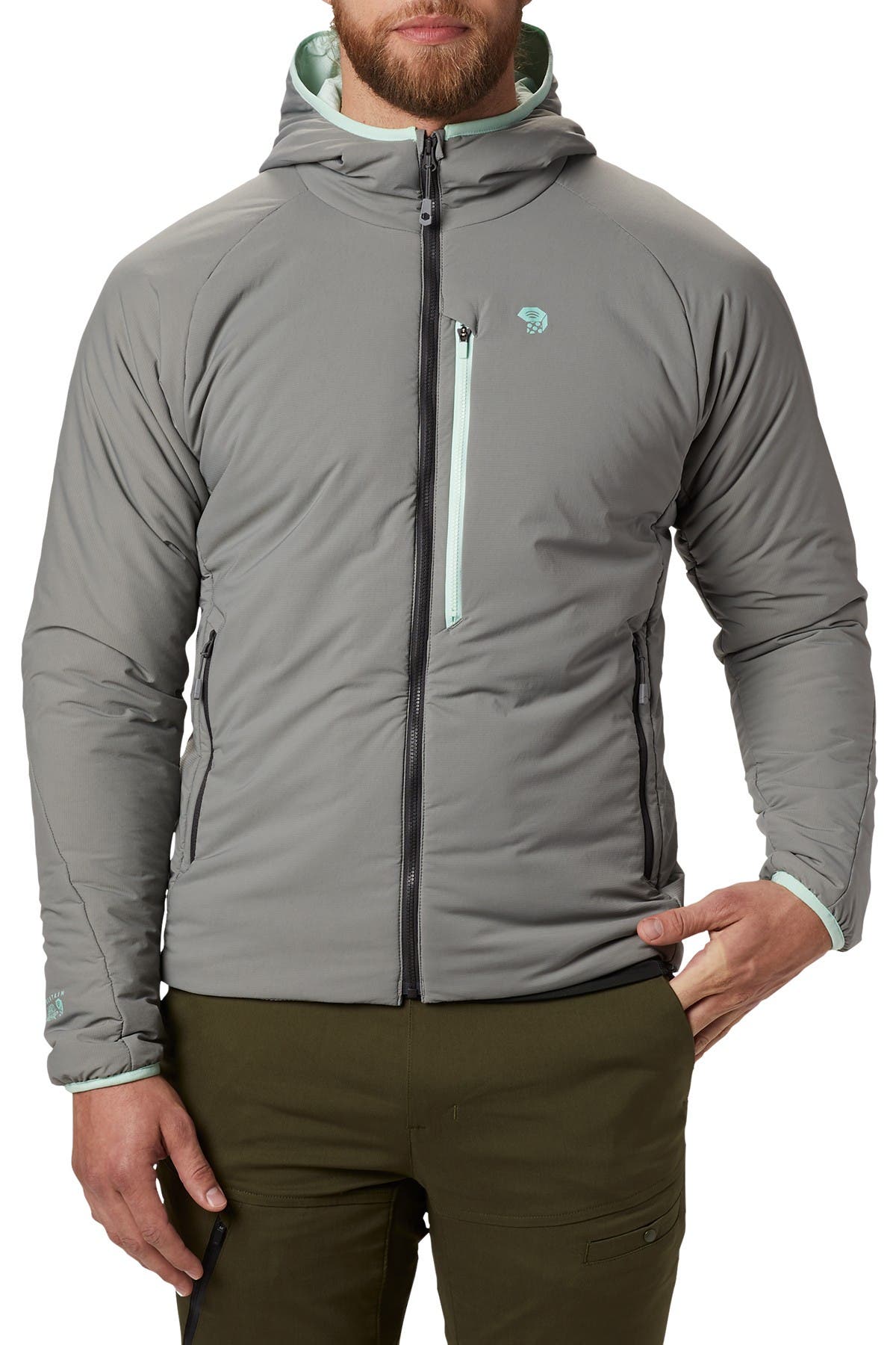 mountain hardwear kor strata insulated hoodie