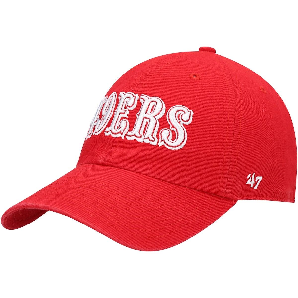 47 Scarlet San Francisco 49ers Clean Up 