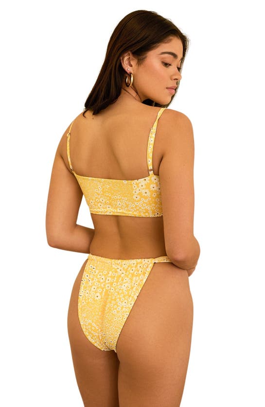 Dippin Daisys Mirage Top In Golden Ditsy