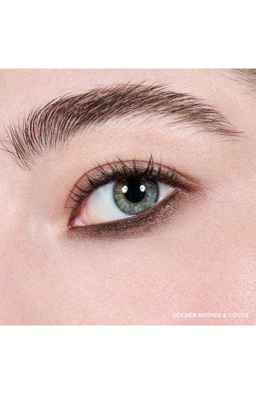 Shop Bobbi Brown Long-wear Cream Eyeshadow & Kohl Eyeliner In Golden Bronze/cocoa