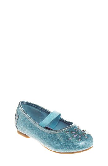 Shop Josmo Kids' Glitter Mary Jane Dress Shoe In Blue