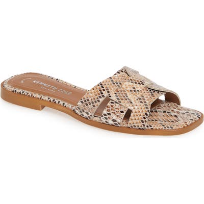 Kenneth Cole New York Austine Slide Sandal, Brown