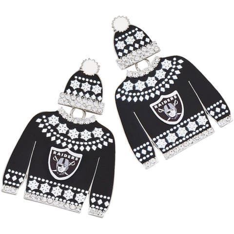 Women's BaubleBar Seattle Seahawks Sweater Earrings