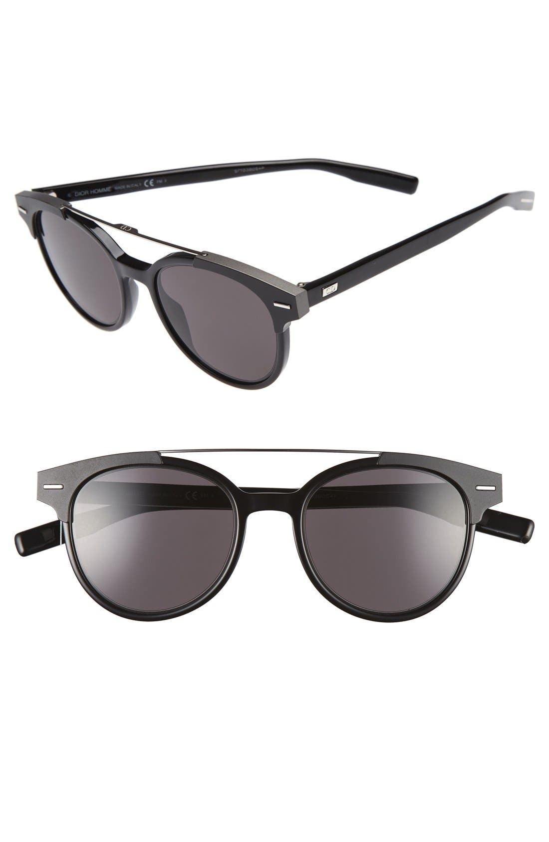 christian dior black tie sunglasses