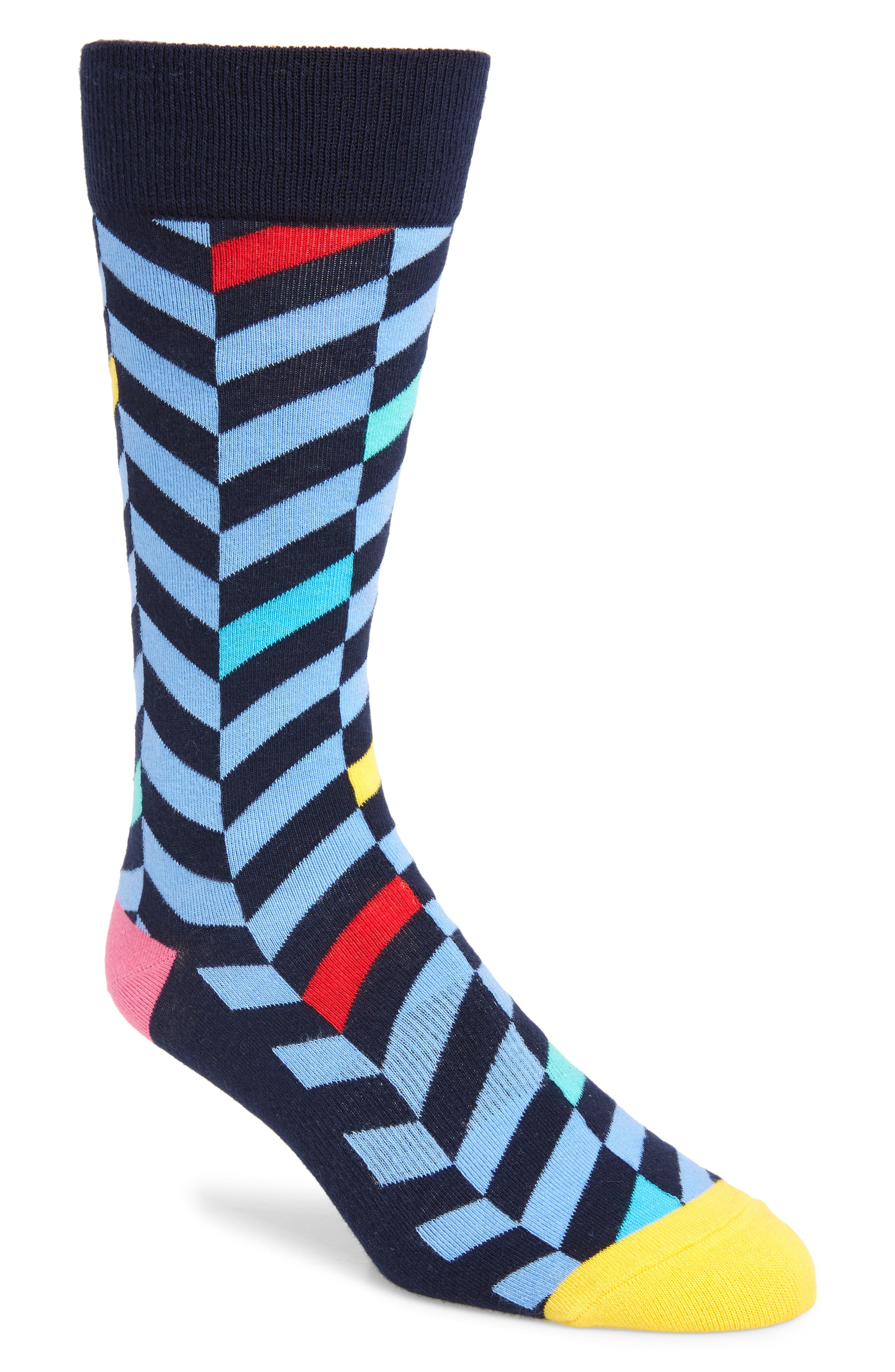 Fun Socks Twill Stripe Socks Nordstrom
