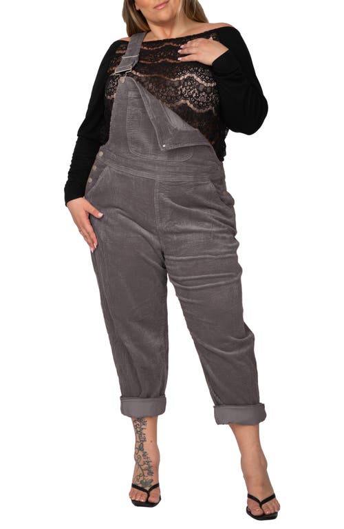 Standards & Practices Corduroy Overalls Charcoal at Nordstrom,