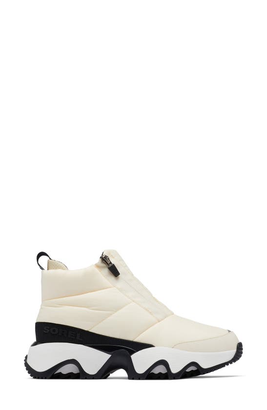 Sorel Kinetic Impact Waterproof Zip Bootie In White