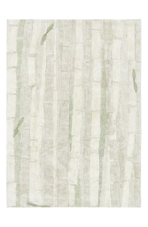 Lorena Canals Forest Washable Cotton Blend Rug in Natural at Nordstrom