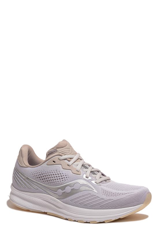 Saucony Ride 14 Running Shoe In New Natural