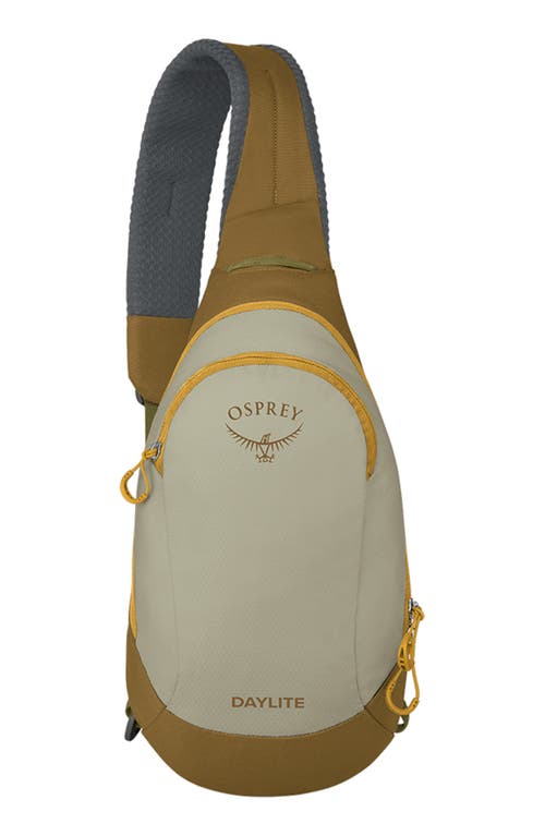 Osprey Daylite Water Repellent Sling Backpack in Meadow Gray/Histosol Brown at Nordstrom