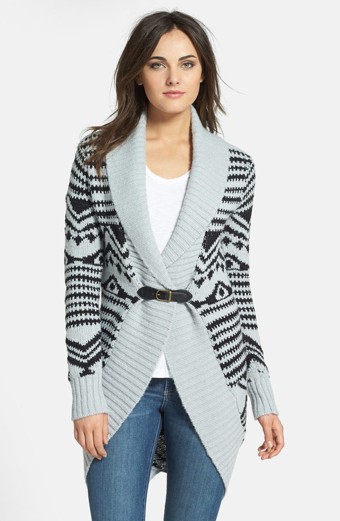 Press Buckle Closure Cardigan Nordstrom