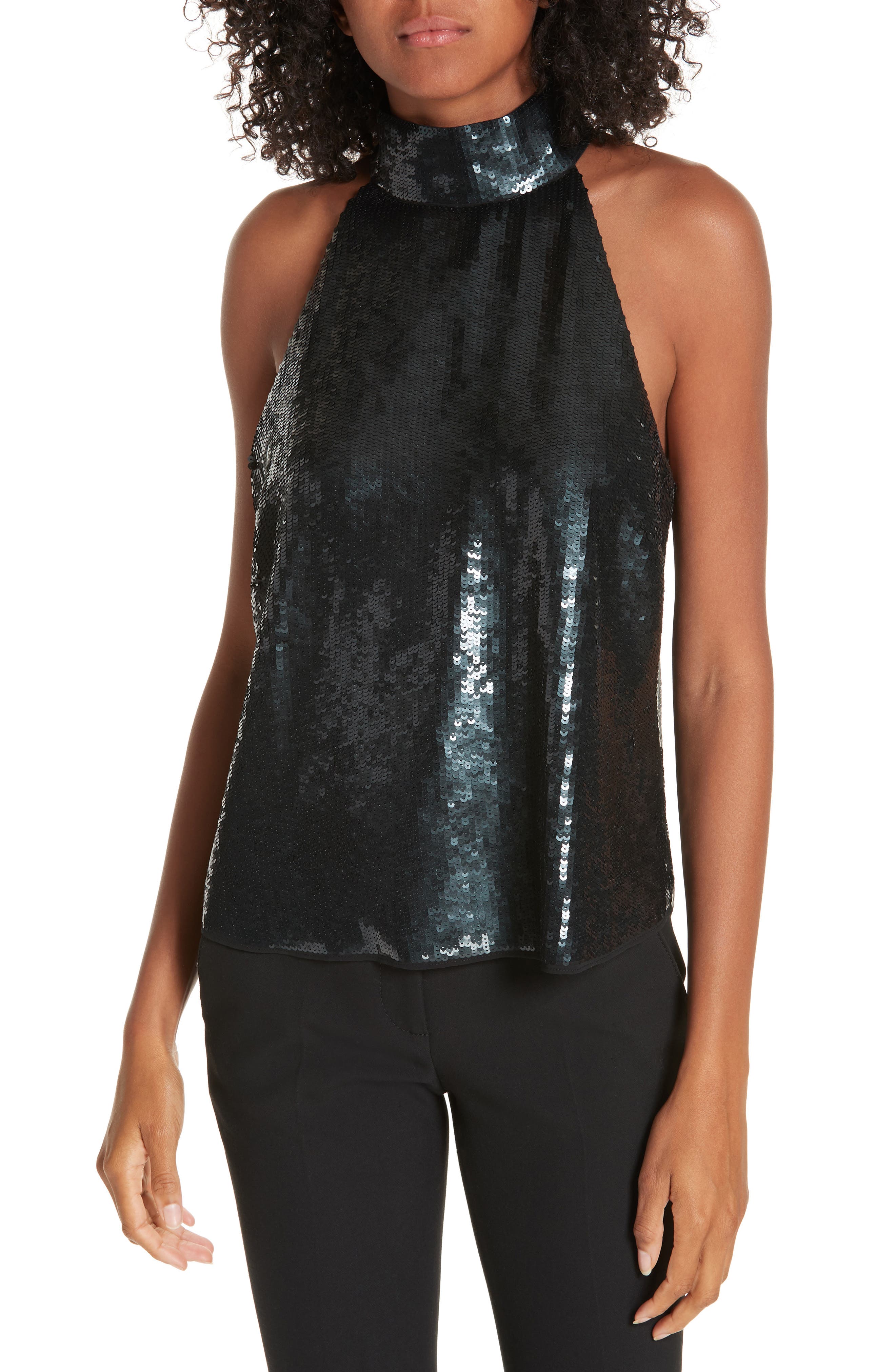 joie sequin top