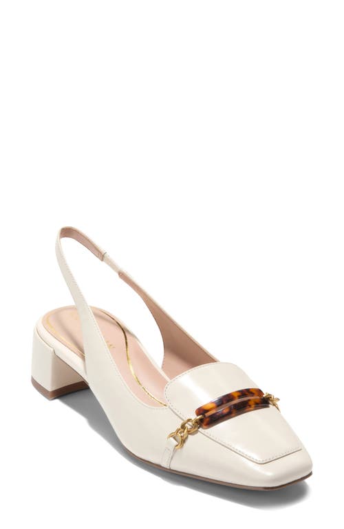 Shop Cole Haan Penley Slingback Pump In Ivory Box