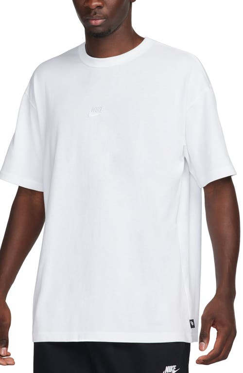 Nike Premium Essential Cotton T-shirt In White