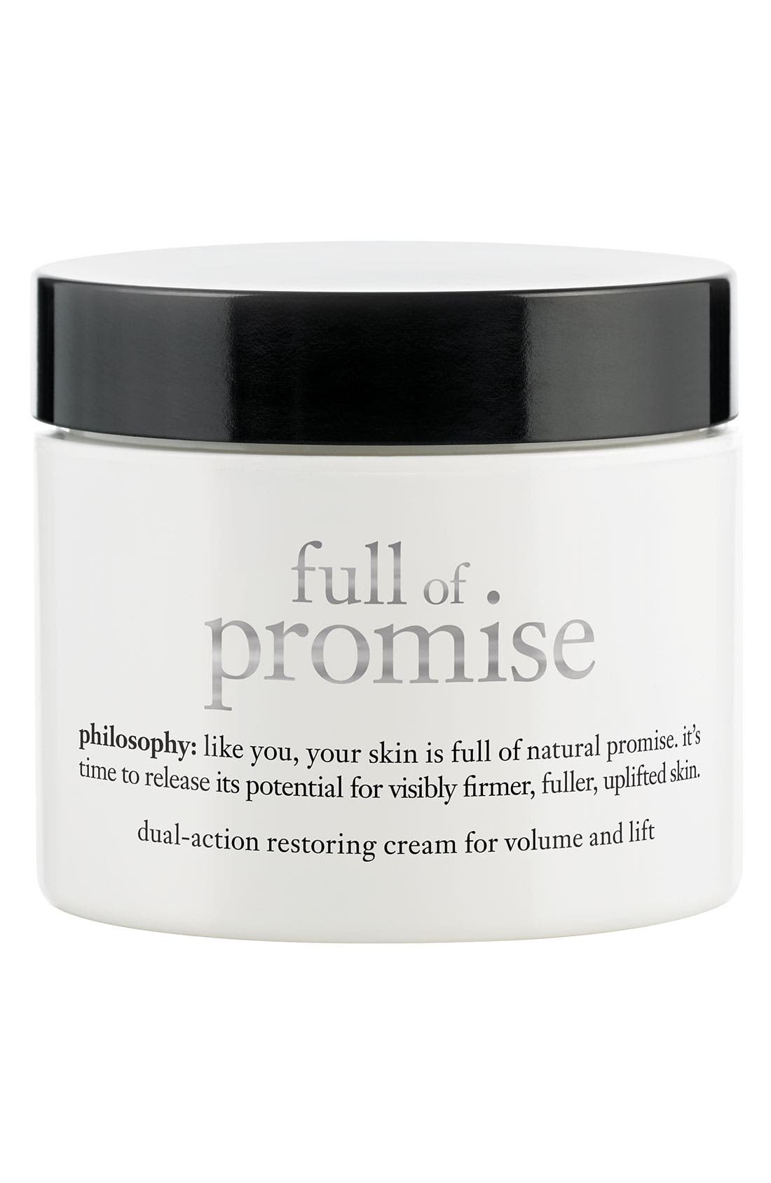 philosophy 'full of promise' restoring cream Nordstrom