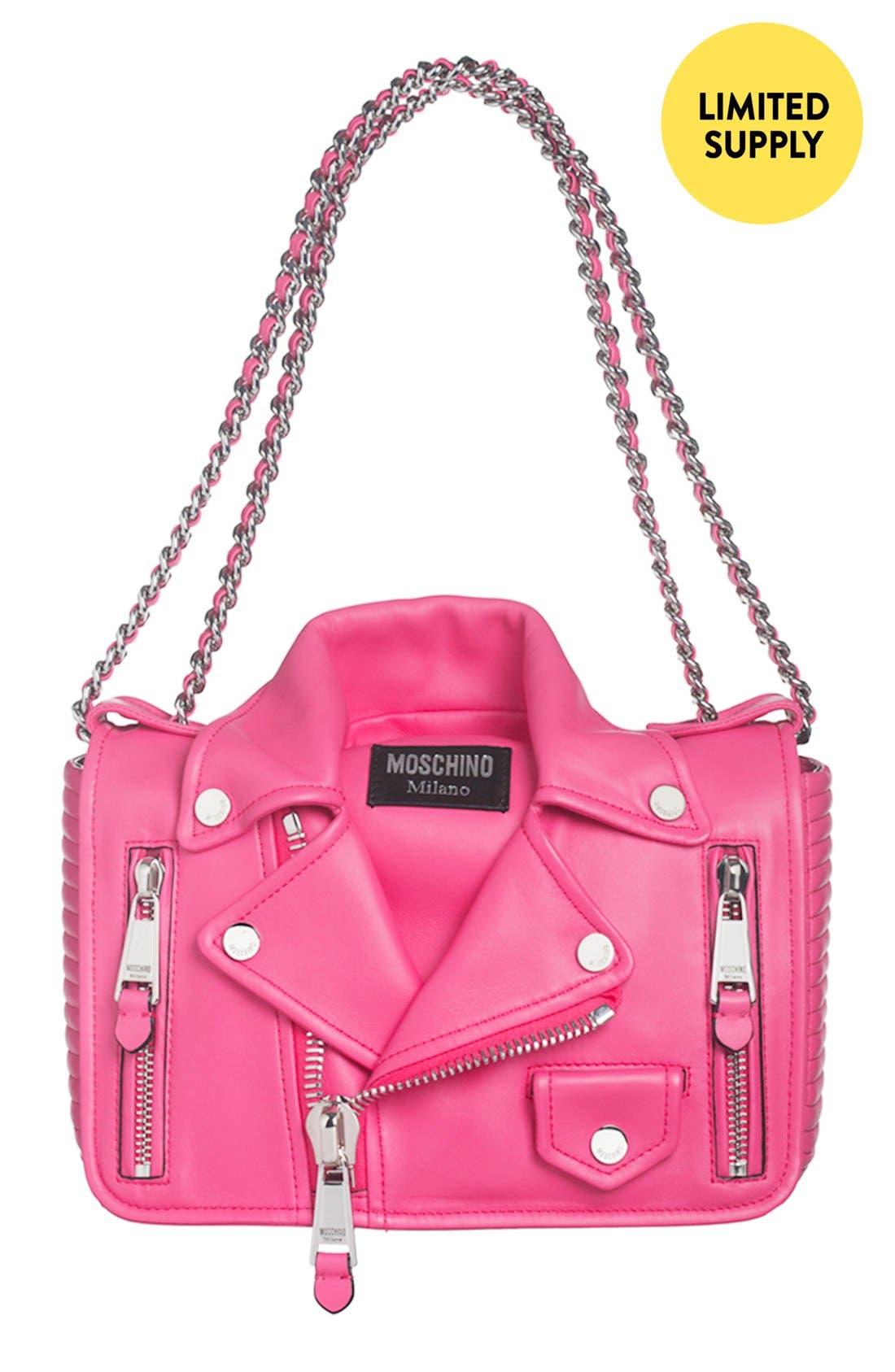 Moschino 'Biker Jacket' Shoulder Bag Nordstrom