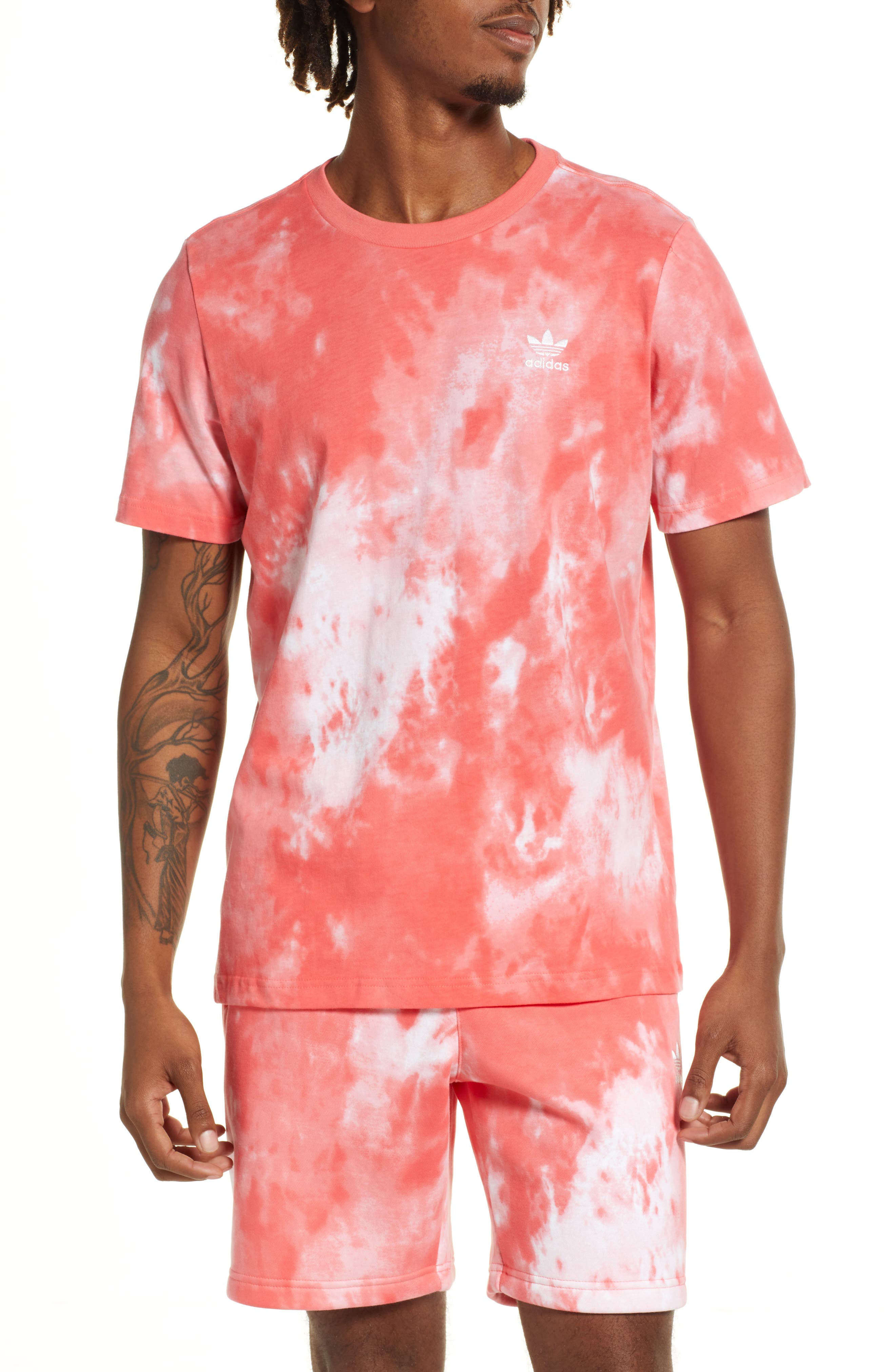 mens adidas tie dye t shirt