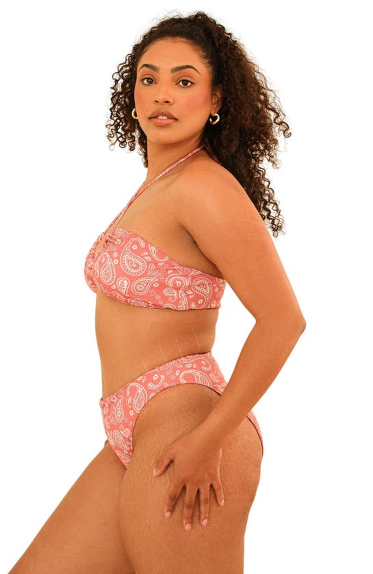 Dippin Daisys Seashore Bottom In Pink Paisley