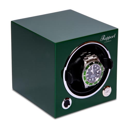 Rapport London Evolution Single Watch Winder In Green