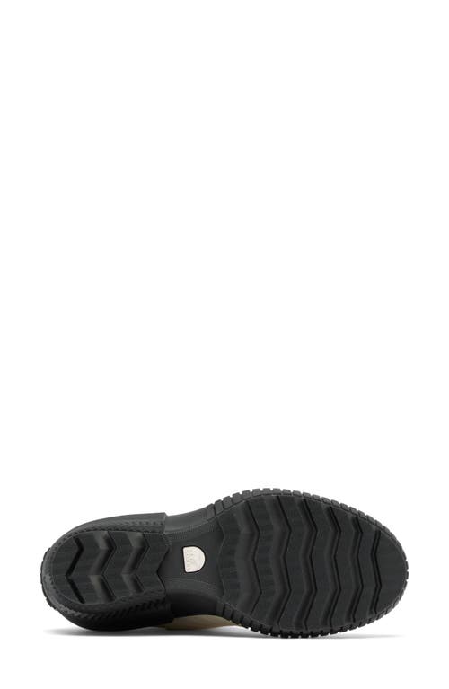 Sorel Ona Ave Zip Wedge Bootie In Chalk/black