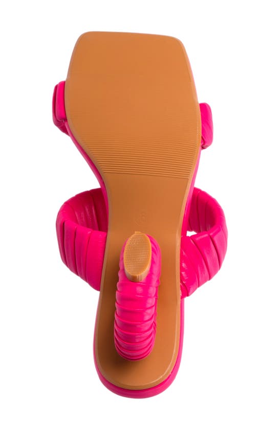 Lady Couture Ash Heeled Sandal In Fuchsia