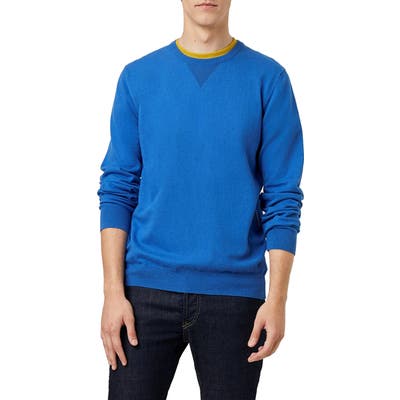 French Connection Regular Fit Crewneck Sweater, Blue