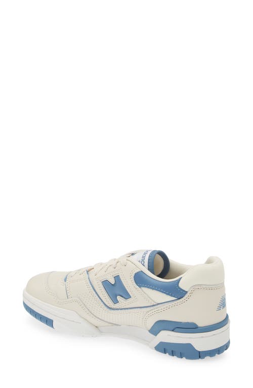 Shop New Balance 550 Basketball Sneaker In Linen/heron Blue