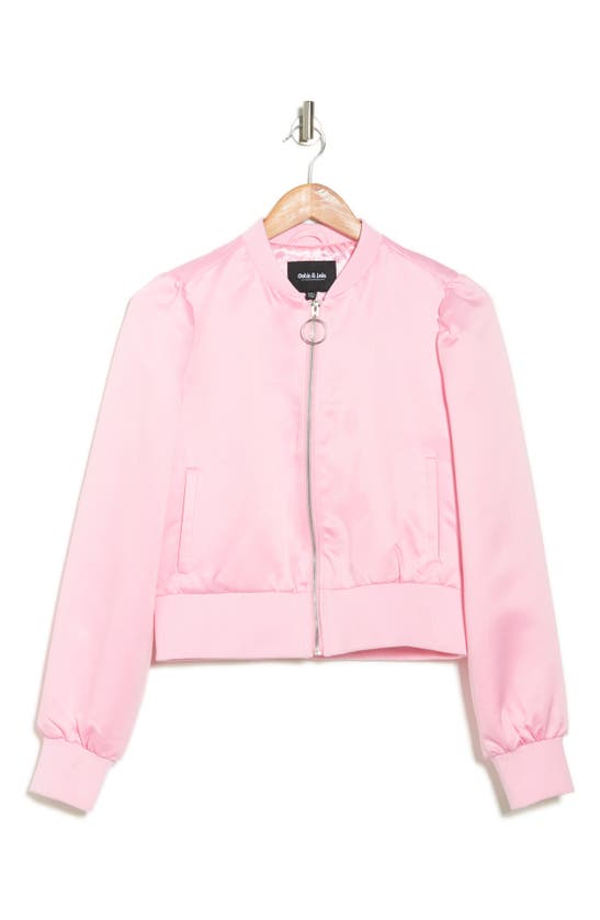 OOKIE & LALA OOKIE & LALA SATIN BOMBER JACKET